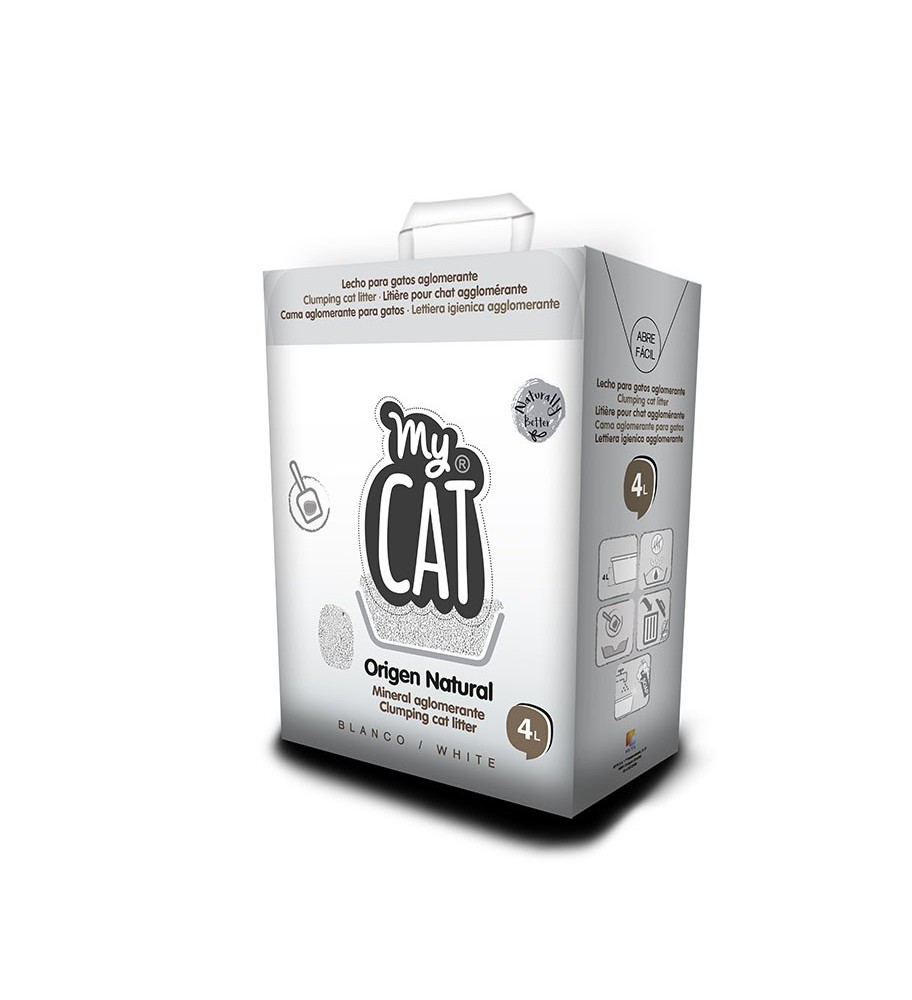 Lecho para gatos aglomerante myCat