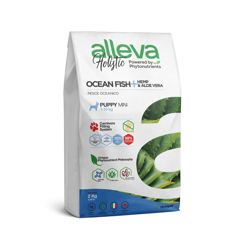Alleva Holistic Puppy/Junior Fish Mini 2 Kg