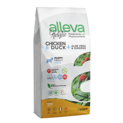 Alleva Holistic Puppy/Junior Chicken Medium 12 Kg
