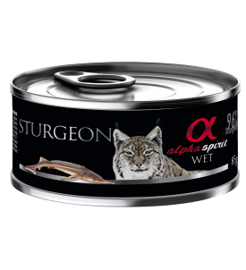Sturgeon Wet Food
Alimento Húmedo
Esturión para gatos esterilizados